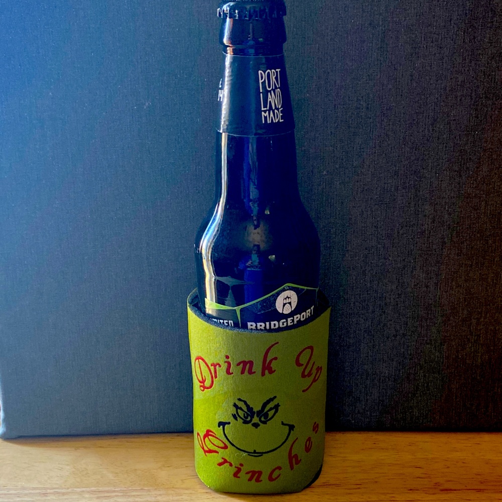 Drink Up Grinches Koozie